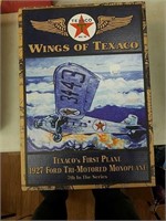 Ertl Wings of texaco #7 in series coin bank