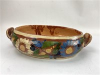 Antique Mexican Redware Bowl