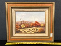 Oil On Board Signed Paintings 1976