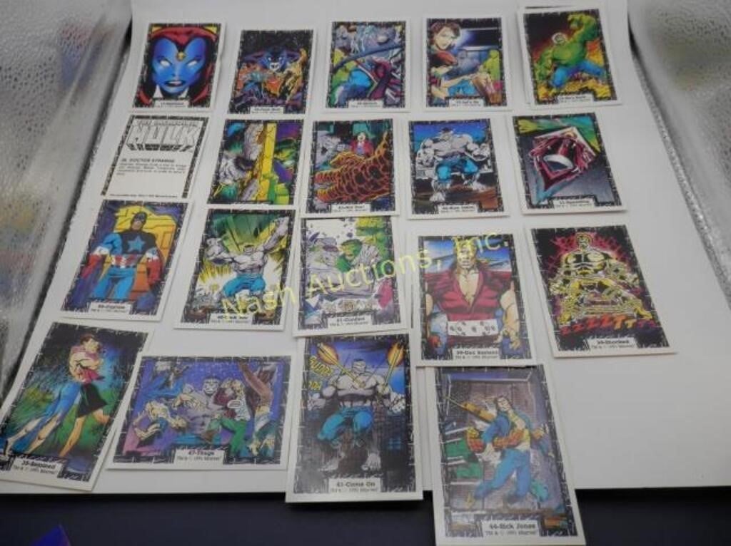 Marvel cards-approx 148