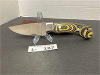 High Polished Knife approx 3.5" w/Sheath