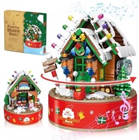 Christmas Gingerbread House Building Block Toy Kit