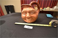 VINTAGE JOHN BARLEYCORN 8 IN TOBY JUG