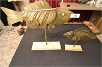 2 METAL FISH ARTWORKS