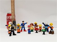 Small People Toy Lot Super Heroes and more