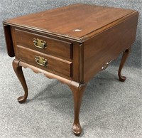 PA House Cherry Drop Leaf End Table