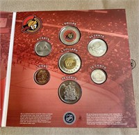 2007 OTTAWA SENATORS COMMEMORATIVE COIN SET