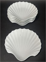 Small Seashell Plate Set