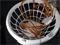 Laundry Basket & Rope Light