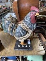 Contemporary Wood Rooster