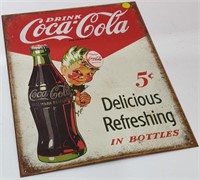 Coca-Cola Tin Sign