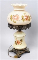 Vintage GWTW Hand Painted Lamp