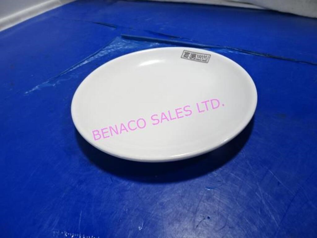 LOT,44PCS 8"D "YANYU" BRANDED PLATES