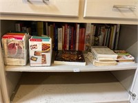 Lot of cookbooks