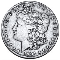 1901-S Morgan Silver Dollar NICELY CIRCULATED