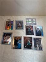 Lot of 9 Basketball Rookie cards