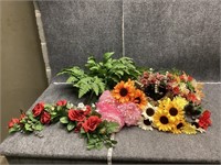 Wreaths and Faux Flowers
