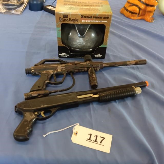 Paintball Gun, Paintball Eye Protection, Toy Gun