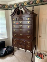 QUEEN ANN HIGHBOY DRESSER