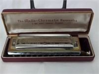 Vintage W.M Kratt Mello-Chromatic Harmonica w/