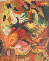 Francisco Bores (Spain 1898-1972) Oil on Canvas