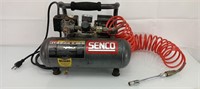 Senco air compressor with coil hose 1 gal