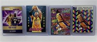 (4) Kobe Bryant Cards