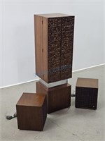 Westinghouse Tiki Stereo Cabinet & Speakers