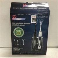 PURSONIC RECHARGEABLE SONIC TOOTHBRUSH