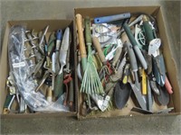 2 Trays of Gardening Tools