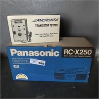 Vintage Panasonic Stereo &Transistor Tester