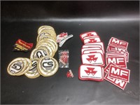 Massey Ferguson Patches,Lot of 70+,New Old Stock