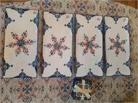 Retangle Turkish Platter & Coasters