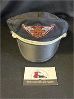 Harley Davidson Motor cycles captains hat