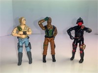 Hasbro Vintage 1980-90's GI Joe Figure 3-pack