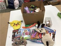 Box Lot ~ New & Used Toy Items