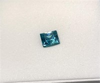 1.0ct avg 5x5mm pc Blue Zircon