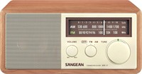 Sangean WR-11 Wood Cabinet AM/FM Radio