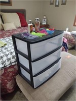 3 Drawer Plastic Storage Bin