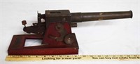 ANTIQUE BALDWIN MFG. CO. WOODEN DOWEL CANNON