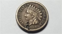 1860 Indian Head Cent Penny High Grade