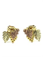 10K gold earrings