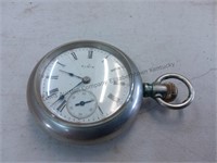 Old Elgin pocket watch runs a few seconds then