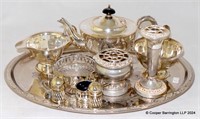 Collection of Silver Plated Items