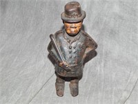 Old Hubley Cast Iron Mulligan the Policeman BANK