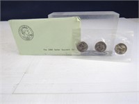 1980 Susan B Anthony Dollar Souvenir Set