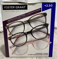 Design Optics Glasses +2.50