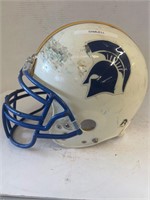W.W. Samuell high school football helmet.