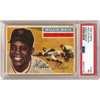 1956 Topps Willie Mays Gray Back Psa 1