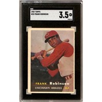 1957 Topps Frank Robinson Rookie Sgc 3.5